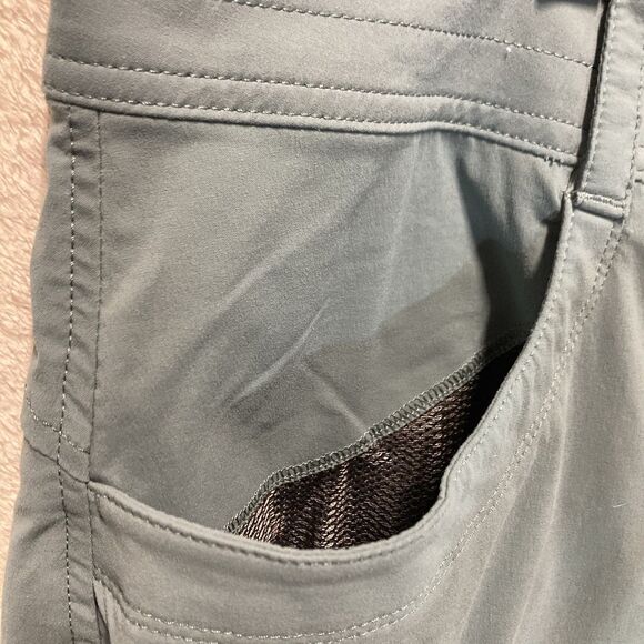 Eddie Bauer Sightscape Horizon Convertible Roll-Up Dark Green Hiking Pants 16 - Picture 5 of 9